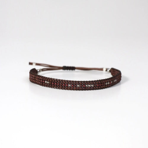 Custom Men's Morse Code Bracelet