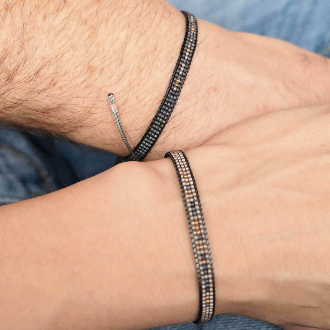 Magnetic Couples Bracelets - Engraved & Shipped From Australia - Auswara